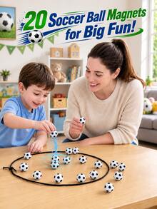 World Cup Theme Magnetic Football Board Game, Parent-Child Interactive Educational Toy For Kids, Holiday Gift - Multicolor - View 2