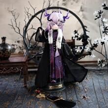 Yuming Night Walk Series 8-Inch BJD Movable Doll Statue Blind Box, 1 Random Style, Exquisite Dress-Up Doll, Collectible Display Piece, Birthday Gift - Ghostly Night Journey - View 6
