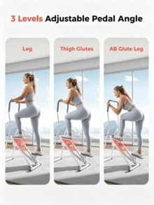 1 Piece Foldable Vertical Climber‑With Support Handles, Adjustable Height, Sturdy Metal Frame, Space‑Saving, Full‑Body Home Fitness Equipment, Suitable For Home Gym Workout - Multiple Specifications - View 5