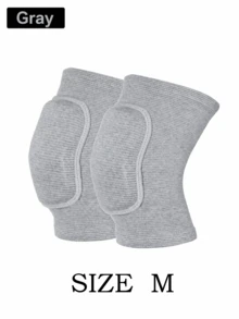 Sports Compression Knee Pads, Elastic Knee Pads, Thickened Foam Knee Pads, Suitable For Ballet, Street Dance, Volleyball, Yoga And Other Sports. - Multicolor - View 15