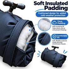 Outdoor Faucet Cover, Reusable, Waterproof & Frost-Proof, Suitable For Garden Faucets, Hose Connectors And Outdoor Faucets, Pipe Protection For Cold Winter Weather - A - View 10