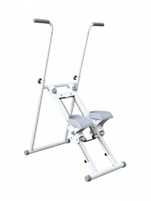 1pc Foldable Vertical Climber‑With Support Handles, 3‑Gear Adjustable Pedals, Adjustable Height, Sturdy Metal Frame, Space‑Saving, Full‑Body Home Fitness Equipment, Suitable For Home And Gym Workouts - Multiple Specifications - View 10