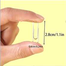 300 Large Paper Clips, Suitable For Office, School And Personal Use, Back To School Essential - Sets - View 4