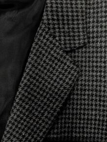 Blazer Kasual Warna Campuran, Jaket Jas Pria, Cocok untuk Musim Semi dan Gugur, Hadiah Wisuda ke-26, Pilihan Hadiah Terbaik untuk Pria - Dark Grey - View 5