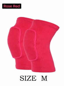 Sports Compression Knee Pads, Elastic Knee Pads, Thickened Foam Knee Pads, Suitable For Ballet, Street Dance, Volleyball, Yoga And Other Sports. - Multicolor - View 12