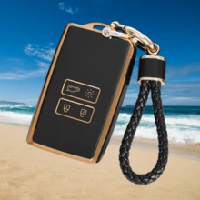 Best-Selling TPU Car Key Cover, Compatible With Renault Captur, Megane, Talisman, Espace, Clio, Zoe, Koleos, Scenic 4, Arkana, Dacia Sandero - Renault a - View 10