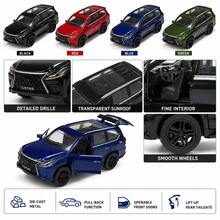 1 Piece (Bagged) Partially Zinc Alloy Toy Vehicle - Rugged Luxury Off-Road SUV Style Toy, High-Quality Alloy Casting, Pull-Back Spring Function, Children's Toy. Suitable For Boys Over 3 Years Old, Gift. - Multicolor - View 5