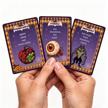 Don't Say The Words Halloween Themed Card Game, Exciting Word Guessing Game Deck, Wonderful Gift For Christmas, Game Party, Campus Gathering, Interactive Social Entertainment For Friend Groups - Multicolor - View 5