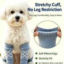 Pet Outdoor Dog Joint Socks Small Teddy Corgi Knee Pads Anti-Urine Anti-Dirt Non-Constricting All Season Use - Multicolor - View 10