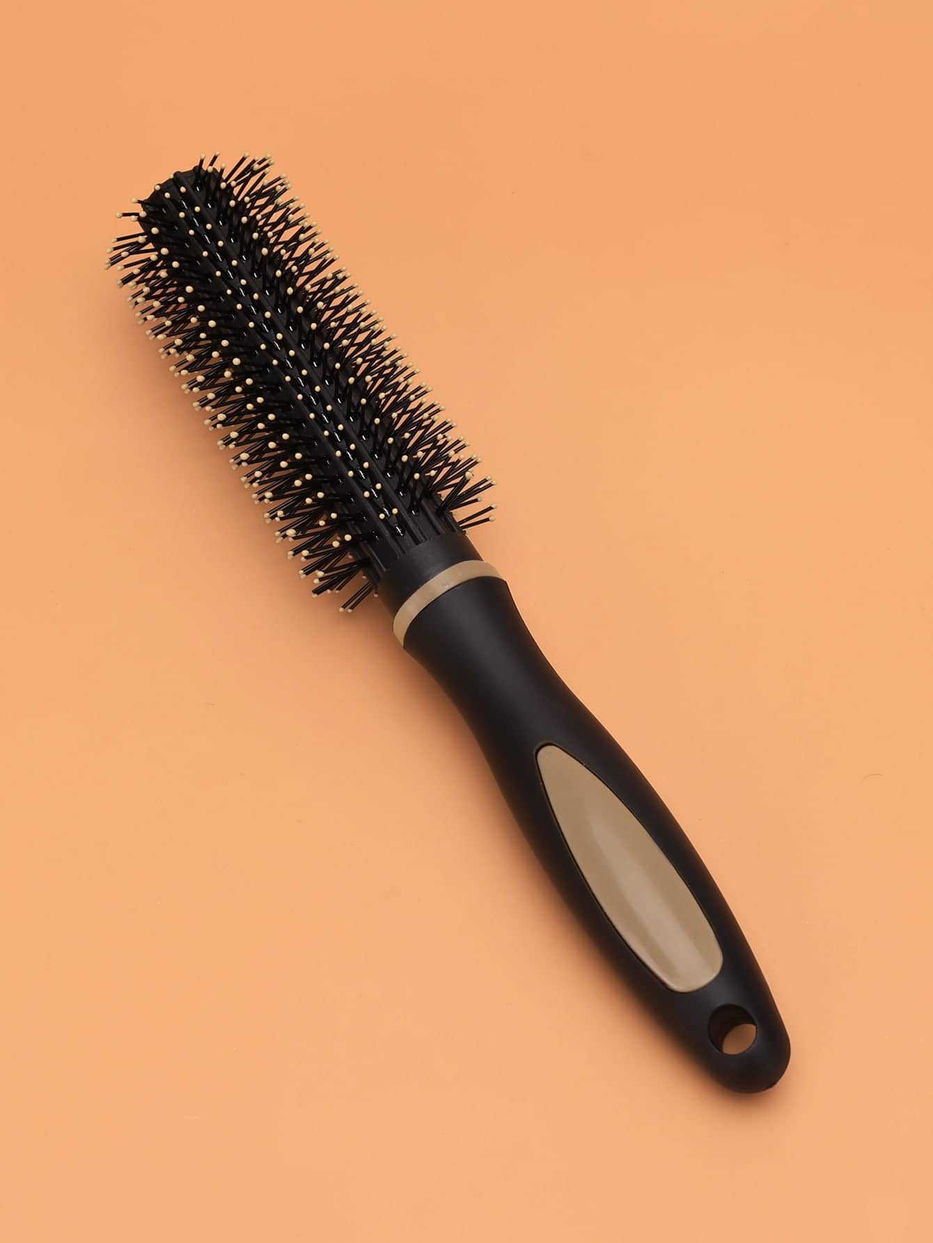1pc Portable Hair Brush Home Use Air Cushion Round Barrel Styling Roller Brush - Multicolor - View 1