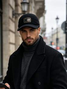 1pc Letter Logo Duck Tongue Baseball Cap, Windproof, Sun Protection, UV Protection, 3D Design, Foldable, Fashionable, Versatile, Elegant, Soft & Comfortable, Breathable, Multi-Functional, Flattering, Face-Slimming, Suitable For Beach, Outdoor, Hiking, Cycling - Multicolor - View 1
