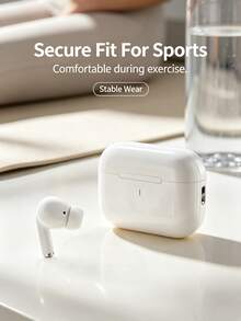 Wireless Bluetooth In-Ear TWS Earbuds, Stable Bluetooth Connection, Touch Control, Large Capacity Charging Case, Stereo Audio And Clear Hands-Free Calls, Suitable For Work And Music - View 3
