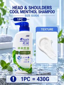 Sampo Head & Shoulders, Ukuran Penuh 430g/Sampel 200g Mengontrol Minyak, Kelembutan Tahan Lama dan Mengontrol Ketombe, Cocok untuk Semua Jenis Rambut - Menyegarkan dan Sejuk - View 12