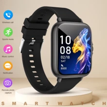 QAGSFLC Fashionable Women's Multifunctional Smart Watch, Supports Wireless Calling/Message Notification, Pedometer, Calorie, Stopwatch, Distance Tracking, Multiple Sports Modes, Weather Forecast, Casual Business Men's Watch - Multicolor - View 10
