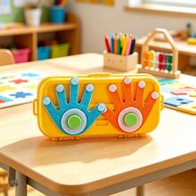 Finger Counting Math Educational Toy, Montessori Addition And Subtraction Learning Toy, Includes Storage Box, Number Blocks And Task Cards, Suitable For Preschool Children Aged 3 And Above - Multicolor - View 4