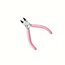 1/6pcs Pink Jewelry Pliers Set - With Opening Tool And Tweezers, Includes No-Tooth Pointed Pliers/Round Nose Pliers/Diagonal Cutter Pliers/Bent Nose Pliers, Multi-Function Small Pliers For Home Use, Basic Jewelry Making And Repair Tools, Suitable For Jewelers - A - View 9
