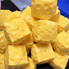 1/3/5pcs Cheese Squeeze Toy, Ultra-Thin Ultra-Soft Slow Rebound Toy, ASMR Sound-Activated Toy, Ultra-Crispy Ultra-Easy To Squeeze, Perfect Choice For Holiday, Birthday, Halloween, Thanksgiving, Christmas, Labor Day, Back To School, Party Gifts, Squeeze Toy, Crispy Squeeze, Crispy Butter Squeeze, Squeeze, Fruit Puree Ball, Stress Relief Toy, Dumpling Squeeze, School Supplies, Btsarmy, Halloween Decoration - Multicolor - View 3