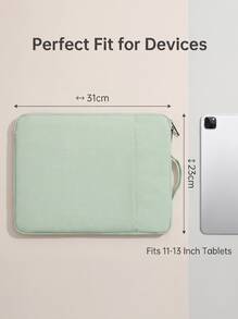 Qetupa Tablet Sleeve Protective Case, Portable With Pockets And Inner Compartment, Waterproof Shockproof Tablet Storage Bag, Suitable For Most Tablet Models, Travel And Office Tablet Storage Bag - View 8