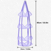 Hanging Mesh Storage Organizer, Space‑Saving Wall & Door Hanging Net Bag, Breathable Mesh Pockets For Balls, Hats, Plush Toys, Sundries, Vertical Storage Rack For Bedroom, Dorm, Playroom To Reduce Clutter - Multicolor - View 10