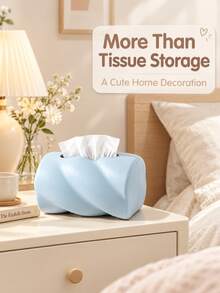 1pc Cute Cloud Shaped Tissue Box, Daily Home Desktop Decoration, Cute Home Decor And Housewarming Gift, Suitable For Living Room, Bedroom, Kitchen, Office Desktop Decoration Tissue Box, Suitable For Daily Home Use, Christmas, Halloween, Spring Festival, Party And Other Occasions, 3 Colors Available - Multicolor - View 7