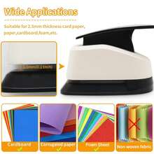 3/8 Inch 8mm Star Shaped Hole Punch Cutter, Suitable For Paper Crafts, Card Making, Scrapbooking, Journals, Portable, Ideal For Students - 3/8 Inch 8mm Star Hole Punch - View 8