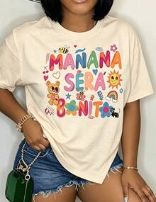 Women T-Shirts - Apricot - View 7