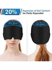 Masker Kompres Dingin Gel Elastis untuk Mata dan Wajah - MultiWarna - View 5