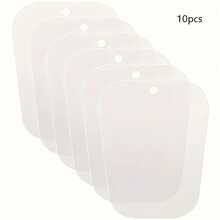 10pcs Transparent Boot Shapers, Flexible And Sturdy, Support Boot Shaft To Prevent Bending, Collapsing And Wrinkling, Smooth Edges Won't Damage Shoes, Suitable For All Over-The-Knee Boots, Effective Shoe Storage And Shaping For Seasonal Changes - Multicolor - View 10
