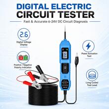 Tester Sirkuit Digital Profesional CNBJ-823 3.5V~36V DC Detektor Gangguan Jalur Kendaraan Polaritas Kontinuitas Detektor Korsleting Ground Probe Uji Perbaikan Otomotif - Satu-Ukuran - View 5