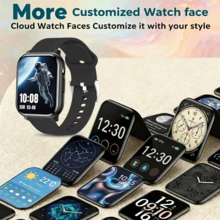 New Unisex Smartwatch - Wireless Calling/SMS Reminder/Multi Sport Mode/Remote Camera Control/Step Tracking, LED Flashlight, 1.83-Inch High-Definition Display Screen, The Best Gift For Friends And Family On Valentine's Day/Christmas/Halloween - View 5