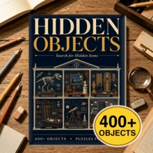 Wonder Museum Treasure Hunt: Lukisan Pencarian Benda Tersembunyi Bertema Museum untuk Dewasa, 400+ Benda Tersembunyi, Buku Teka-Teki Penghilang Stres Tanpa Layar - HCYPSZ205-2 - View 2
