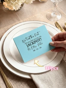 10/20/40/80 個客製化刮刮樂卡夾、刮刮樂卡夾、婚禮伴手禮、彩票信封、個性化禮物、刮刮樂錢包、We Tied The Knot 大獎賽、刮刮樂卡夾、刮刮樂信封、婚禮裝飾、創意婚禮伴手禮 - 多色4 - 查看 14