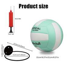 Suspension Training Volleyball Set Includes Hanging Ball Rack + Volleyball + Air Pump, Portable Storage, Suitable For Multiple Ball Sports, Easy Installation - Multicolor - View 2