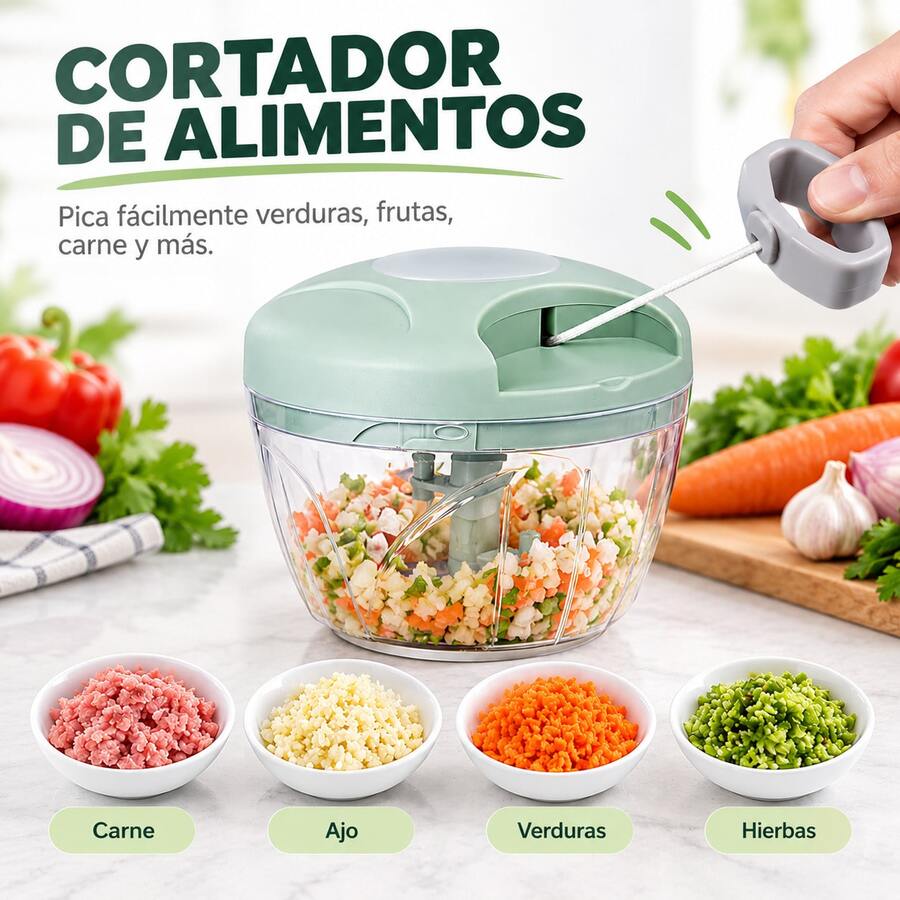 Shredders & Slicers - Mint Green - View 1