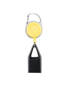 Retractable Lighter Holder Keychain, Stretch Lighter Clip, Portable Anti-Lost Cover, Car Key Ring, Backpack Accessory, Outdoor Gift - Multicolor - View 14
