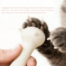 Rechargeable Pet Nail Grinder, Pet Grooming Tool For Cats, Dogs, Parrots And Canaries, Designed For Trimming And Polishing Nails And Beaks, Suitable For Daily Home Care - View 12