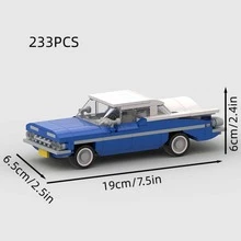 Blue/Red/Black MOC Supercar Racing Classic Building Block Car Model Toy Set, Educational Creative Toy For Children, DIY Assemble Car Model Kit For Adults, City Tech Champion Cup Series, Suitable As Birthday, Halloween, Christmas Gift For Boyfriend, Husband, Children, And For Collection And Home Decoration - Model - View 12