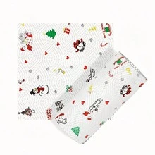 Christmas Kitchen Paper Towels, Thick 3-Ply Roll Paper, Dry And Wet Dual-Use Disposable Kitchen Cleaning, Multiple Styles Available, Home Cleaning Tools, Christmas Gift, Christmas Decorative Napkins, Party And Birthday Gift - View 12