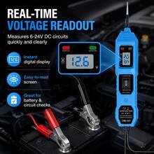 Tester Sirkuit Digital Profesional CNBJ-823 3.5V~36V DC Detektor Gangguan Jalur Kendaraan Polaritas Kontinuitas Detektor Korsleting Ground Probe Uji Perbaikan Otomotif - Satu-Ukuran - View 4