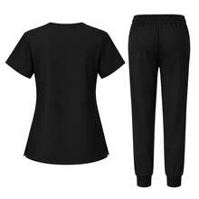 Women's Surgical Scrubs Set, Nurse/Salon/Clinic Handwashing Scrub, Top ...