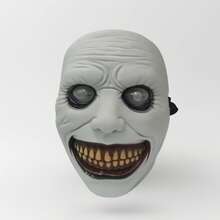 1pc Holiday Demon Mask, Creative Fun Item, Holiday Themed Decorative Ornament, Party Tabletop Display Accessory, Holiday Party Gift, Prank Gift, Home Atmosphere Decor, DIY Craft - Multicolor - View 8
