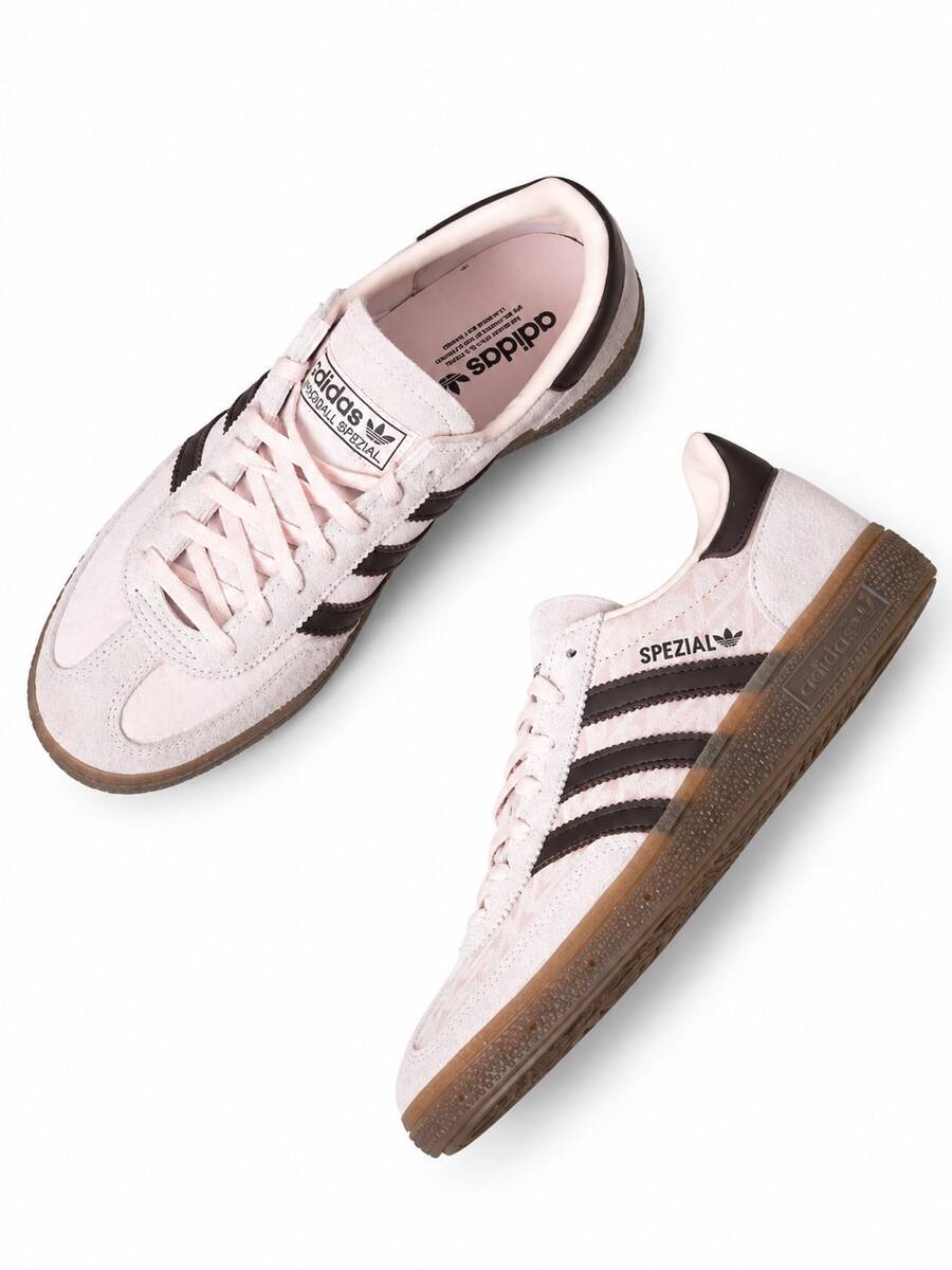 Adidas Women's Handball Spezial W German Army Trainer Sneakers - Pink/Black - View 1