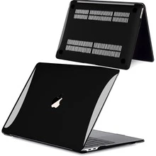 蘋果筆電 Logo 空心保護殼，MacBook 透明保護殼，耐用塑膠保護套，適用於 Air/Pro 各款機型，最佳電腦配件禮物選擇 - 查看 4