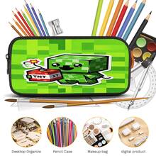 Pixel Block Chibi Character 2D Print 3 Pieces Backpack Set, Large Capacity Backpack With Crossbody Bag And Pencil Case, Side Elastic Mesh Pocket For Water Bottle, Wide Breathable Adjustable Shoulder Straps, Retro Game Style Cute Daily Commute Travel Casual Storage Bag - Printed Bag - View 2