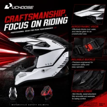 DOT Adult Female Men Helmets Motorcycles Kask Cross Downhill Helmet Off Road Helmet Racing Classic Motorcycle Original - Black - View 3