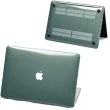 蘋果筆電 Logo 空心保護殼，MacBook 透明保護殼，耐用塑膠保護套，適用於 Air/Pro 各款機型，最佳電腦配件禮物選擇 - 查看 22