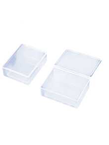 4/2/1pc Empty Multi-Function Rectangular Storage Box, Polished Nail Art Tool Box, Nail Accessory Storage Box, Cosmetic Organizer Box, Suitable For Nail Polish Remover And Cotton Pads - Multicolor - View 12