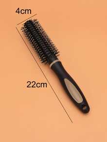 1pc Portable Hair Brush Home Use Air Cushion Round Barrel Styling Roller Brush - Multicolor - View 2