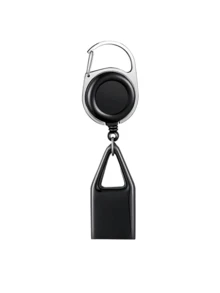 Retractable Lighter Holder Keychain, Stretch Lighter Clip, Portable Anti-Lost Cover, Car Key Ring, Backpack Accessory, Outdoor Gift - Multicolor - View 12