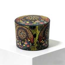 Polka Dot Art Pattern 4-Layer Manual Plastic & Metal Grinder, 51mm Herb Grinder, Detachable & Washable, Premium Home Kitchen Gift - View 4